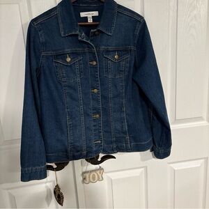 Croft and Barrow Women's Denim Jacket - Blue